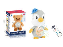 Pacify The Plush Penguin W/L_M(2C) toys