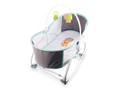 2in1 Baby Rocking Chair With Mosquito Net