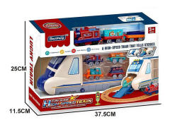 High Speed Railway Headquarters Storage Vehicle toys