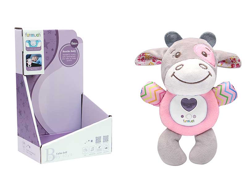 Pacify Pink Cow W/L_S toys