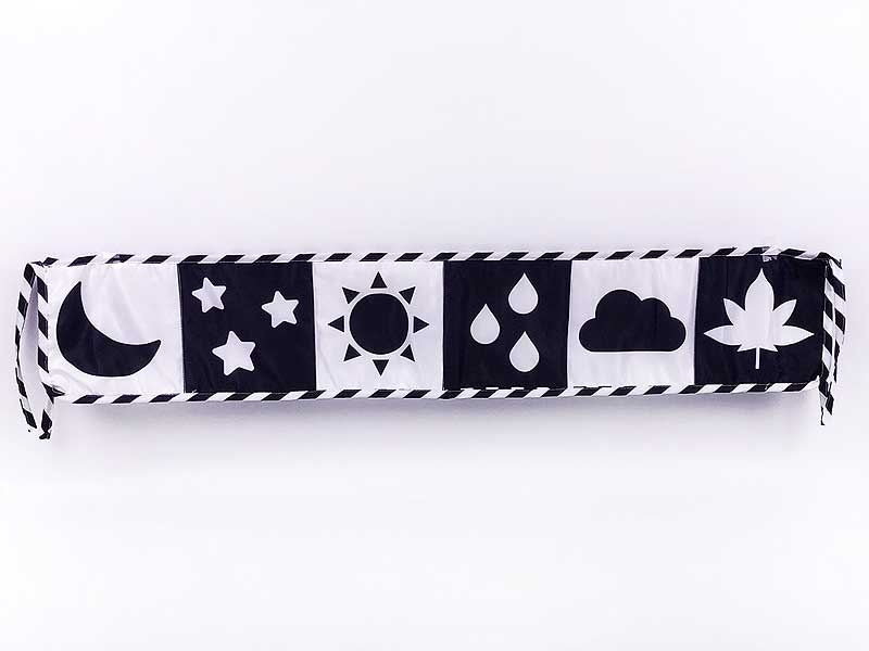 Black And White Double-sided Bed Circumference toys