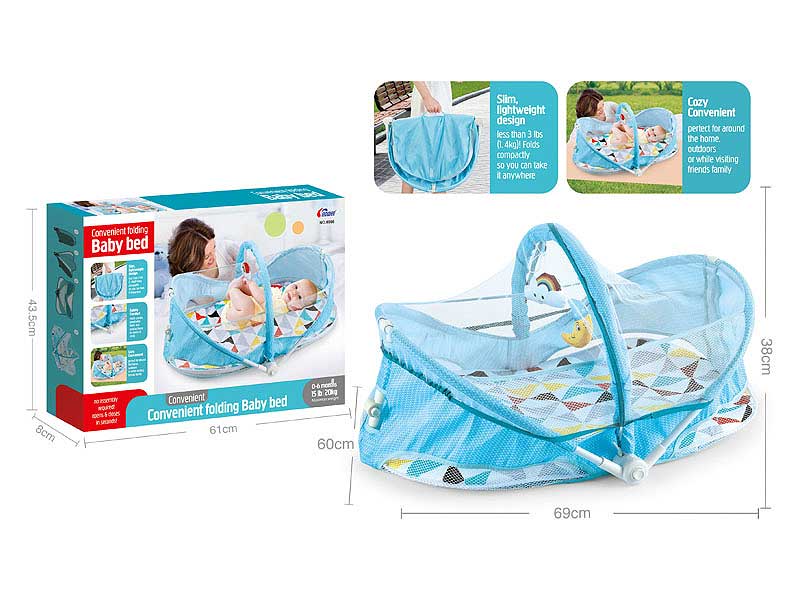 Convenient Folding Baby Bed toys