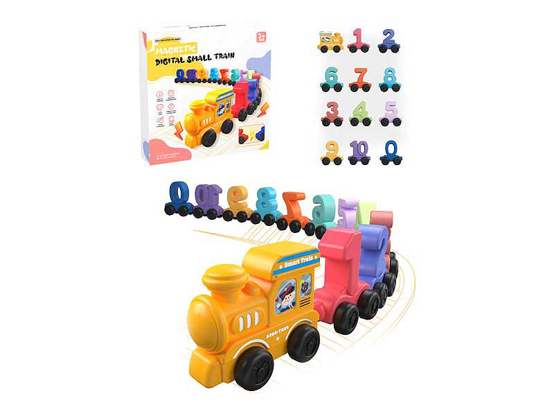 Magnetic Digital Train toys