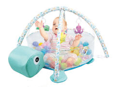 婴儿垫健身架配50粒海洋球