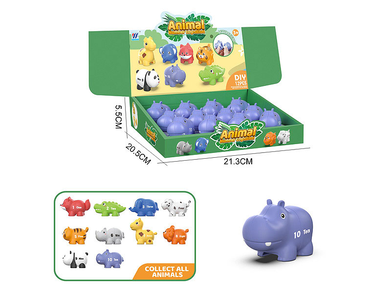 Animal Number Cognition(12in1) toys