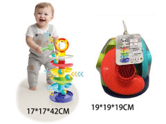 Knock-knock Ball Spinning Tower toys