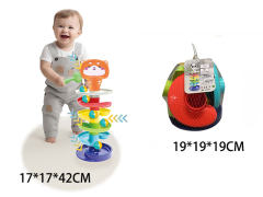 Knock-knock Ball Spinning Tower toys