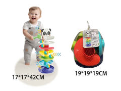 Knock-knock Ball Spinning Tower toys