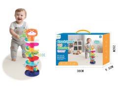 Knock-knock Ball Spinning Tower toys