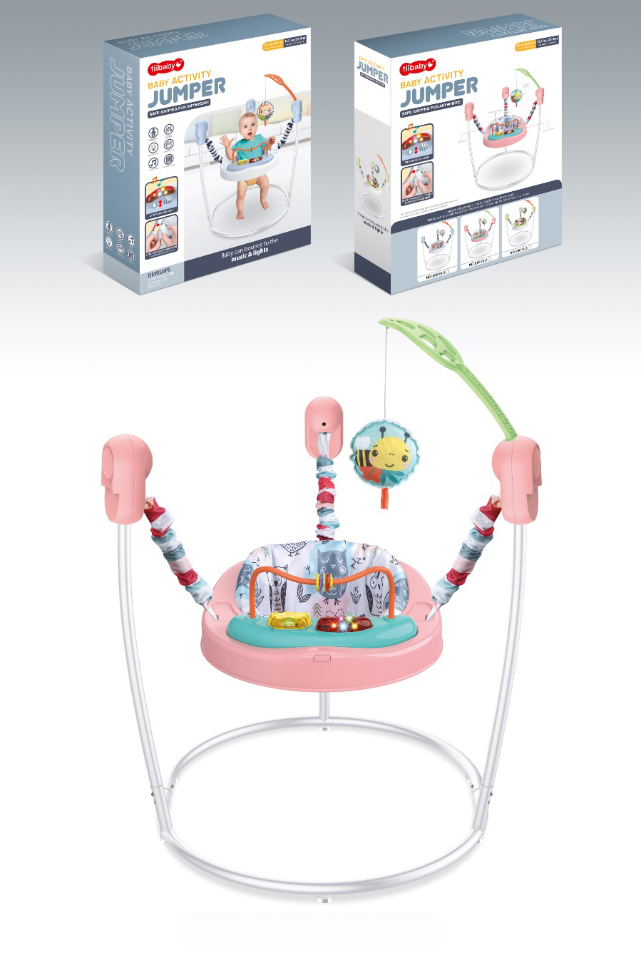 Baby Jumping Chair W/M toys