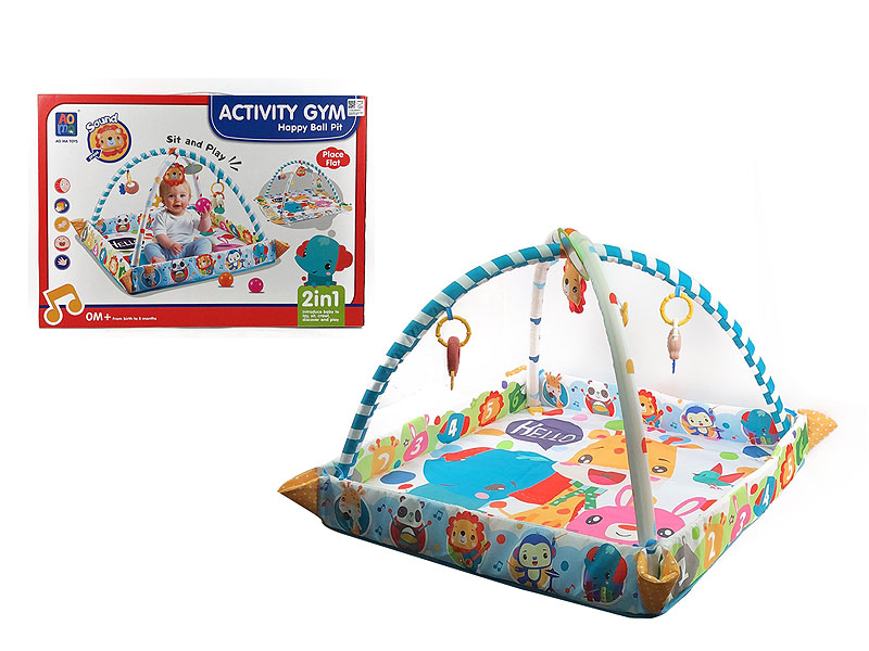 Baby Fence Fitness Mat & 8pcs Ball toys