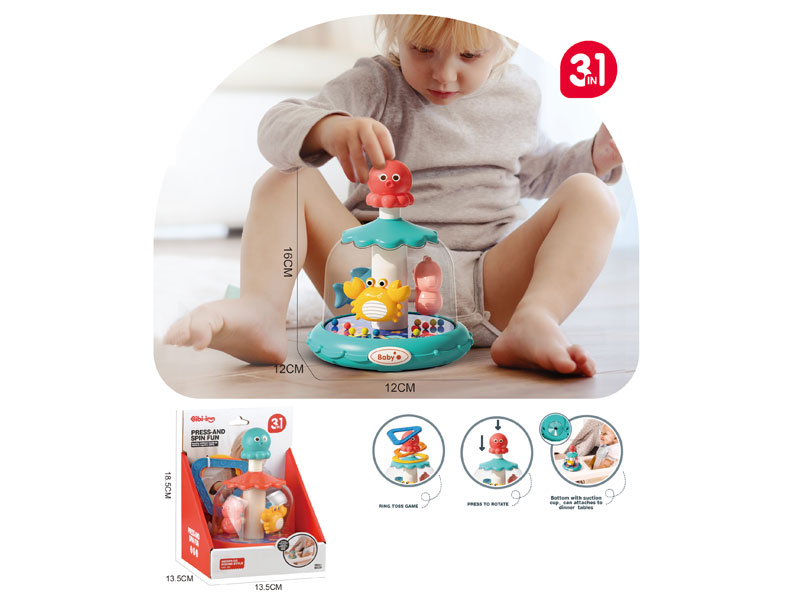 Press-and Spin Fun(2C) toys