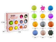 触感软胶手抓球（12粒庄）