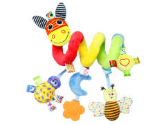 小鹿婴儿毛绒公仔安抚床绕车挂