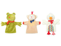 婴儿毛绒公仔安抚手偶