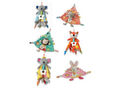 婴儿毛绒公仔安抚巾