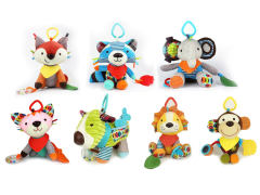 婴儿毛绒公仔风铃挂件