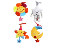 婴儿毛绒公仔挂件拉铃