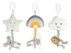 婴儿毛绒公仔挂件拉铃