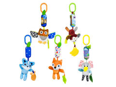 婴儿毛绒公仔风铃挂件