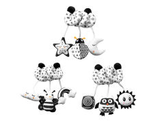 婴儿床绕床早教挂件毛绒公仔