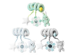 婴儿床绕床早教挂件毛绒公仔