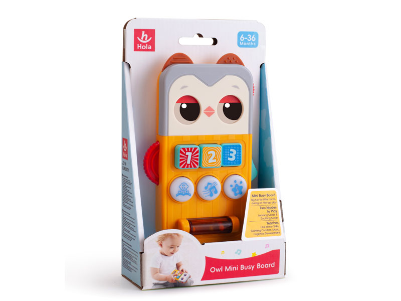Owl Mini Busy Board W/L_M toys