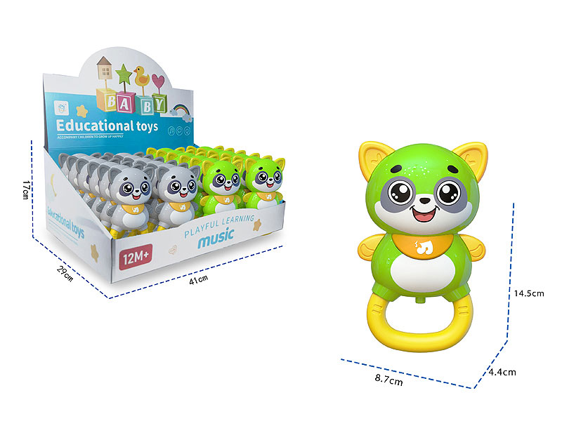 Raccoon W/L_M(24in1) toys