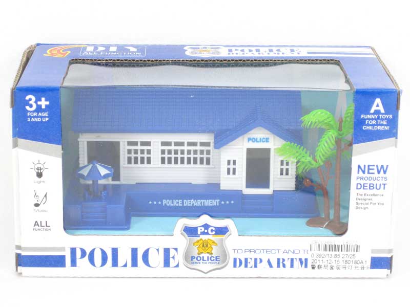 Police Station Set W/L_M toys
