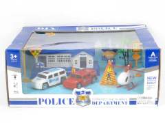 Police Station Set W/L_M toys