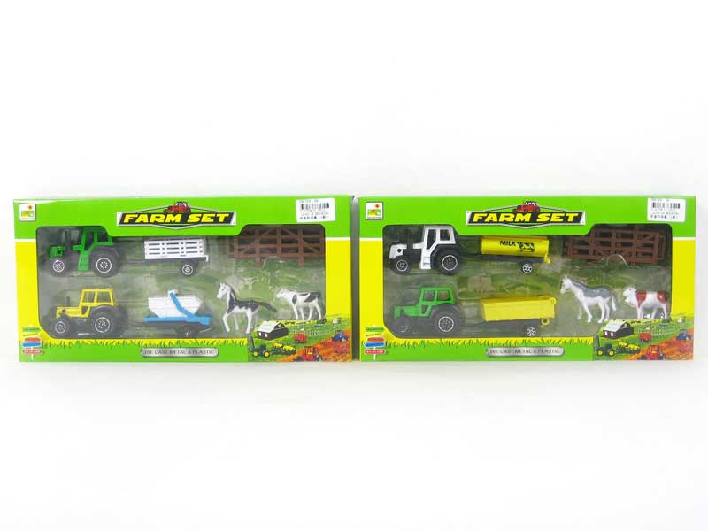 Metal Farm Set(2S) toys