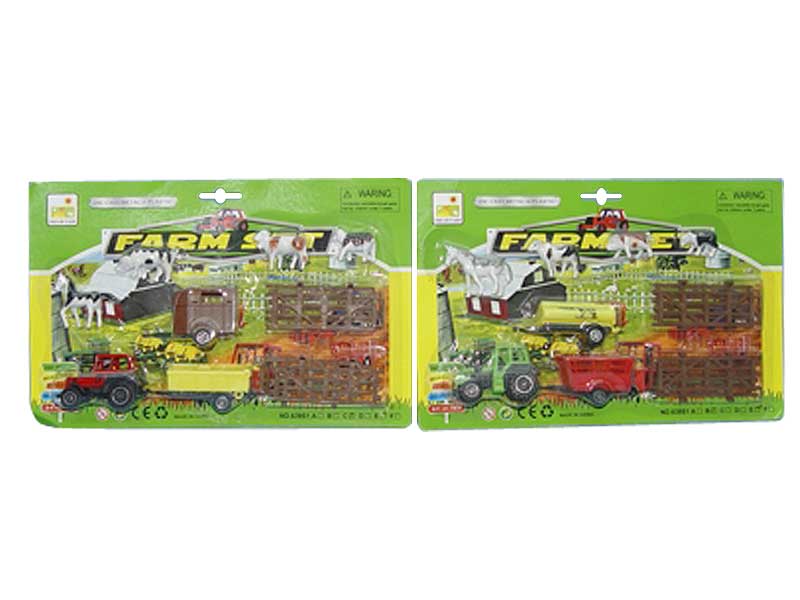 Metal Farm Set(2S) toys