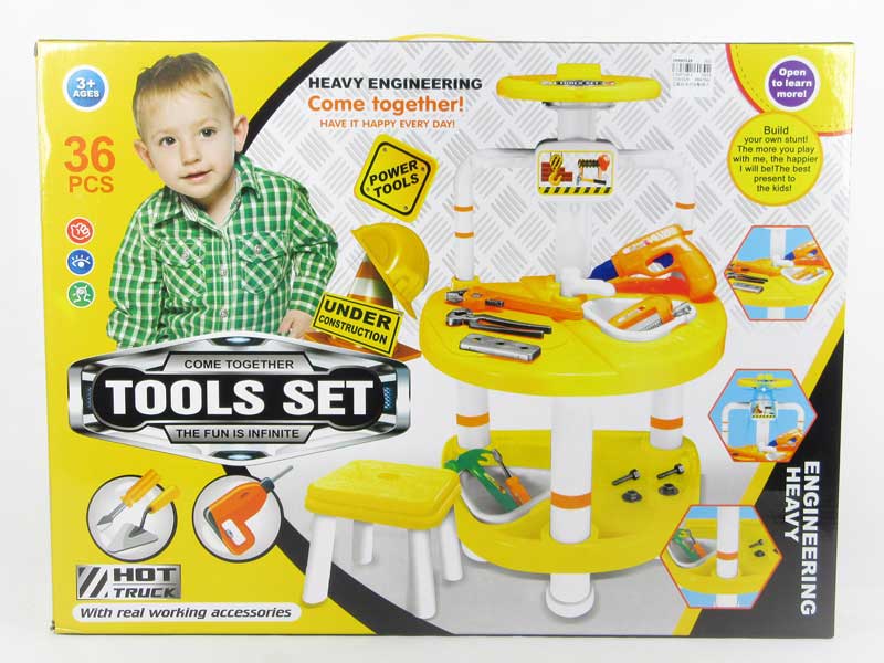 Tool Set W/L & Chair toys
