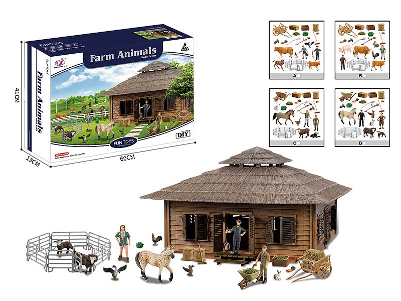Farm Set(4S) toys