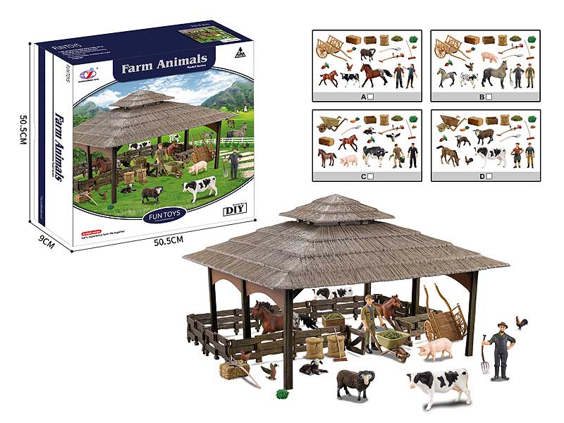 Farm Set(4S) toys
