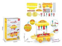 Tool set, child creative toy set, tool car set, DIY tool toy