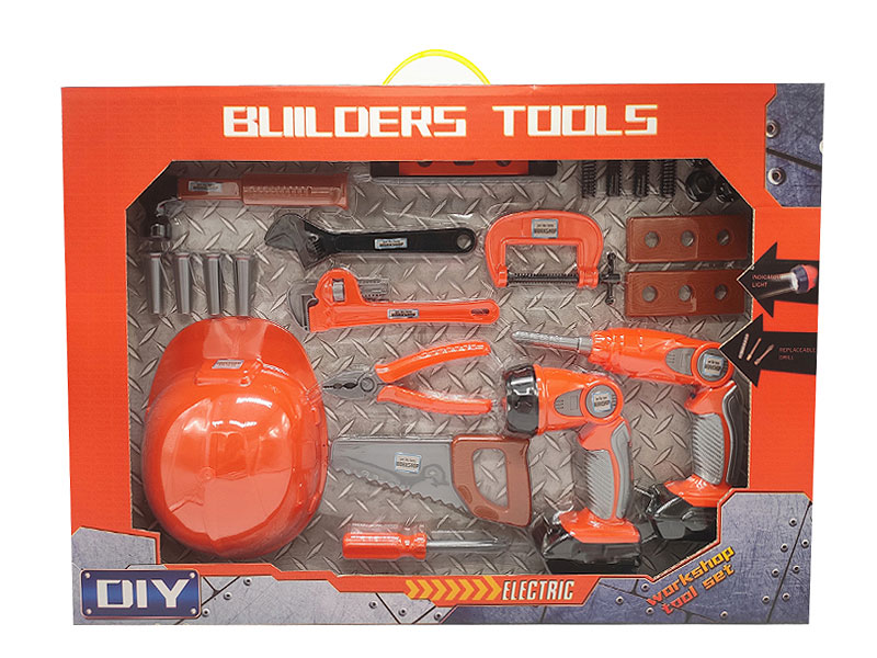 B/O Tool Set W/L toys