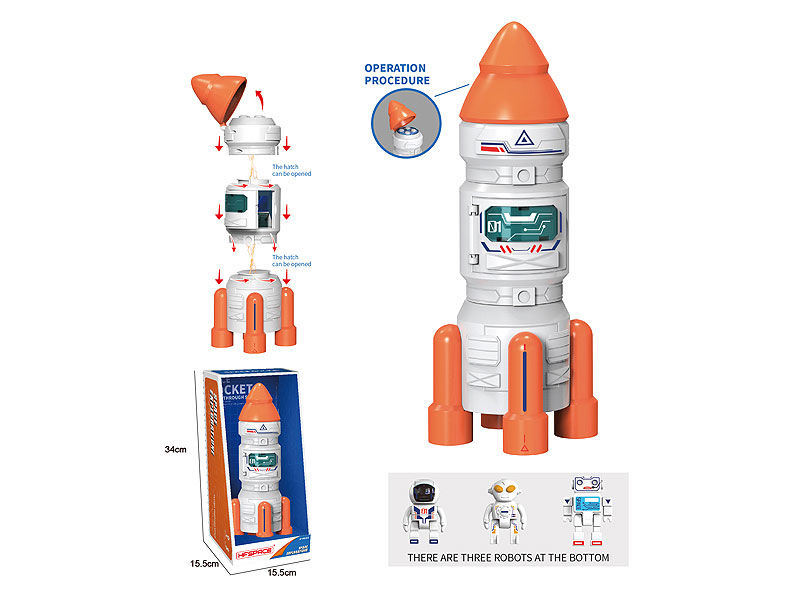 Space Rocket Set W/M_S toys