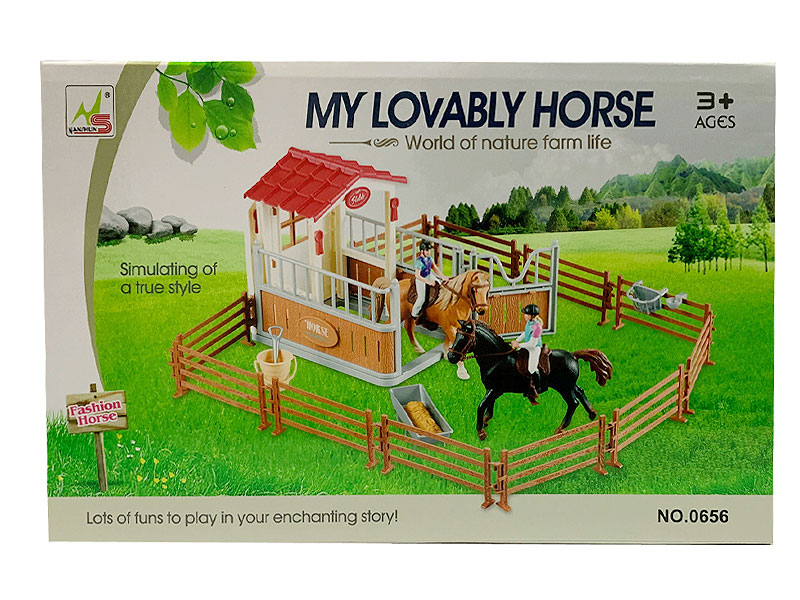 Horse House Set toys