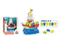 Amusement Park Pirate Ship W/L_M toys