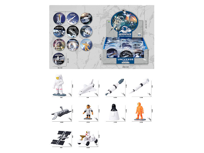 Space Set(40in1) toys