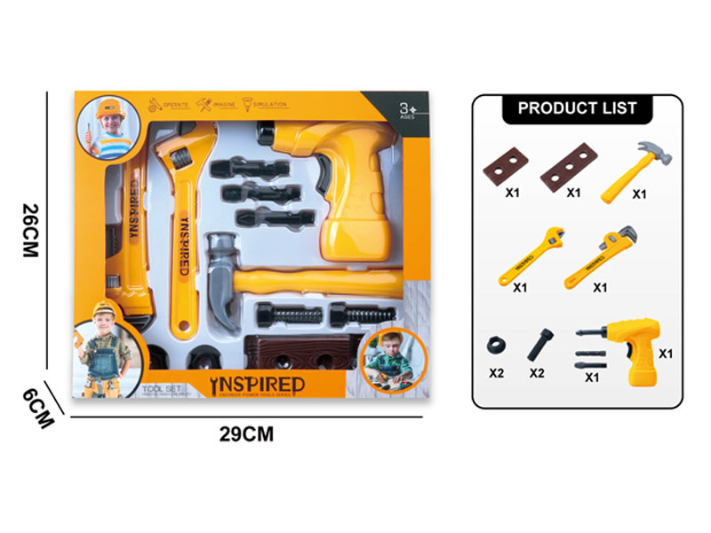 B/O Tools Set toys