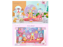 萌兔趣味摩天轮套装