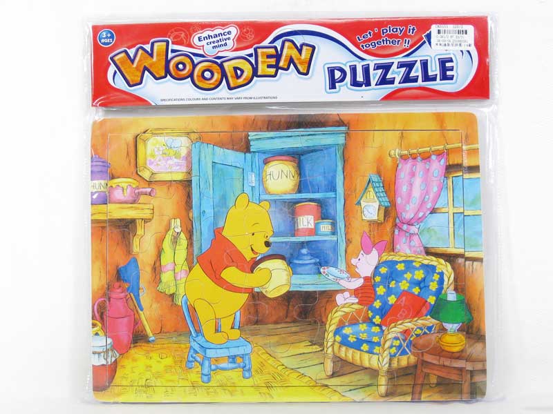 Wooden  Puzzle(4S) toys