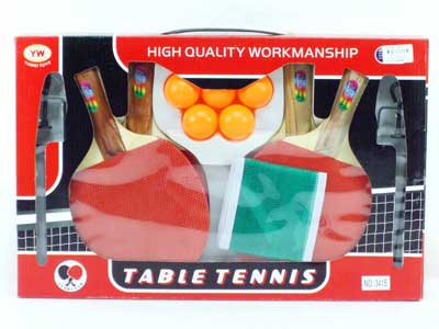Wooden Ping-pong Set(2in1) toys
