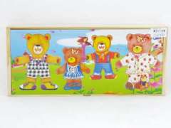 Wooden Dressing toys