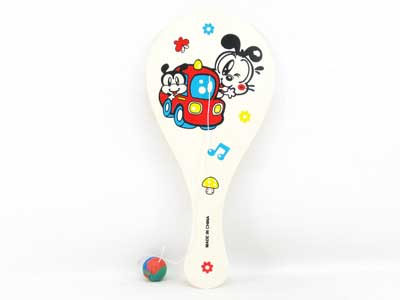 Wooden Paddle Ball toys