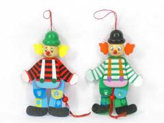 Wooden Pull Line Puppet(6C) toys
