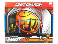Wooden Basketball Set