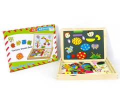 Wooden Puzzle & Palette toys
